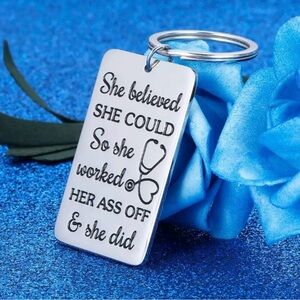 RN Nurse Nursing Student Graduation Believe She Fid It Work Hard